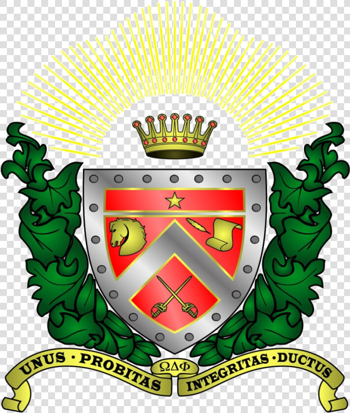 Odphi Crest   Omega Delta Phi Fraternity Inc  HD Png DownloadTransparent PNG