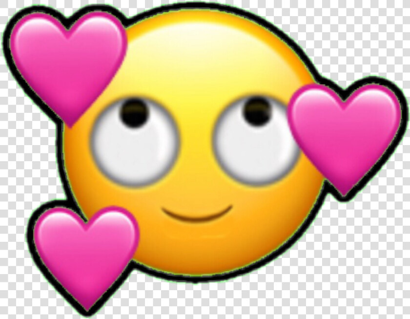 Emoji De Enamorado Png   Falling In Love Emoji  Transparent PngTransparent PNG