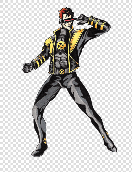 X Men Ciclope A Lapiz   Cyclops Png Transparent X Men  Png DownloadTransparent PNG