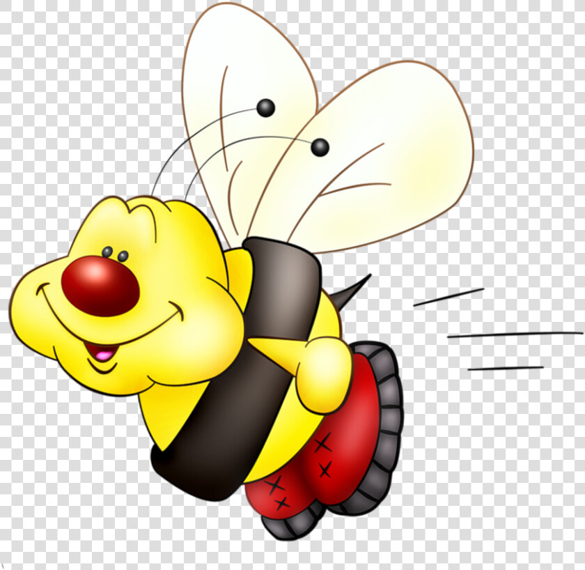 Honey Bee Cartoon  Cartoon Bee  Honey Bee Hives  Honey   Bee  39 s Café Mirabels Et Blacons  HD Png DownloadTransparent PNG