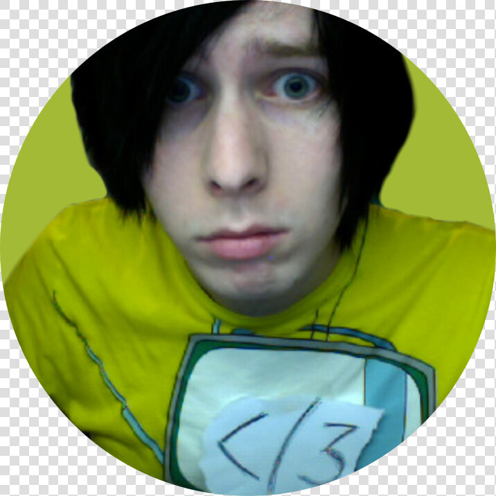 “phil Lester Dailybooth Icons ”   Dailybooth Phil Lester 2009  HD Png DownloadTransparent PNG