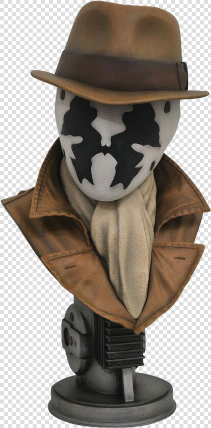 Diamond Dc Comics Watchman Rorschach Bust Toyslife   Watchmen Bust  HD Png DownloadTransparent PNG