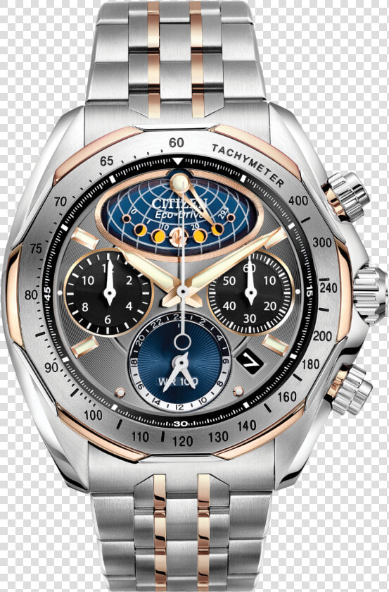 Moon Phase Flyback   Citizen Moon Phase Flyback  HD Png DownloadTransparent PNG