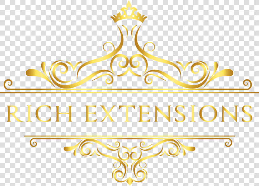 Rich Extensions Hair   Beauty Parlor Makeover Logo Design  HD Png DownloadTransparent PNG