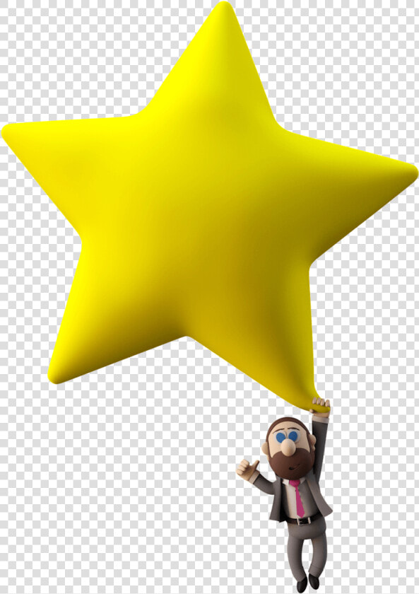 Divorce Lawyer Hanging From Star   Cartoon  HD Png DownloadTransparent PNG