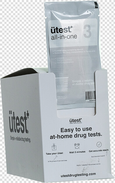 Ütest 3 Panel Drug Test Kit   Vacuum Bag  HD Png DownloadTransparent PNG