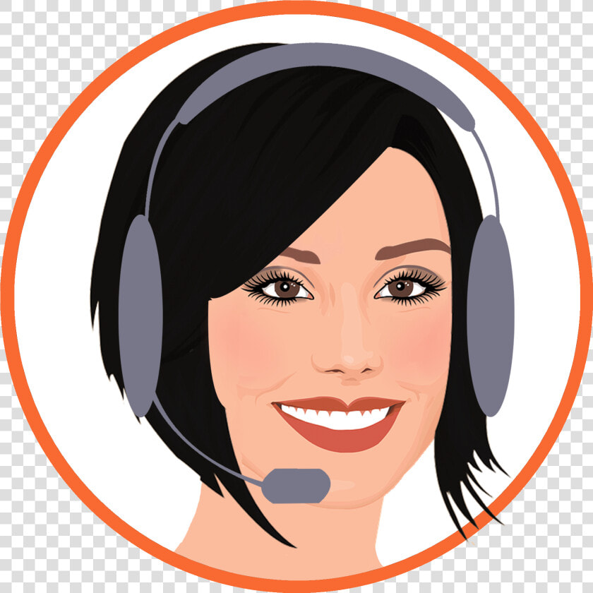 Female Virtual Assistant Icon  HD Png DownloadTransparent PNG