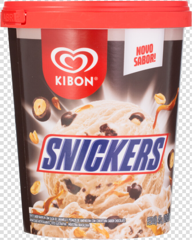 Snickers   Png Download   Sorvete Kibon Snickers  Transparent PngTransparent PNG