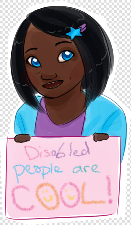 Free Photo Of Black Child With Down Syndrome Png   Cartoon  Transparent PngTransparent PNG