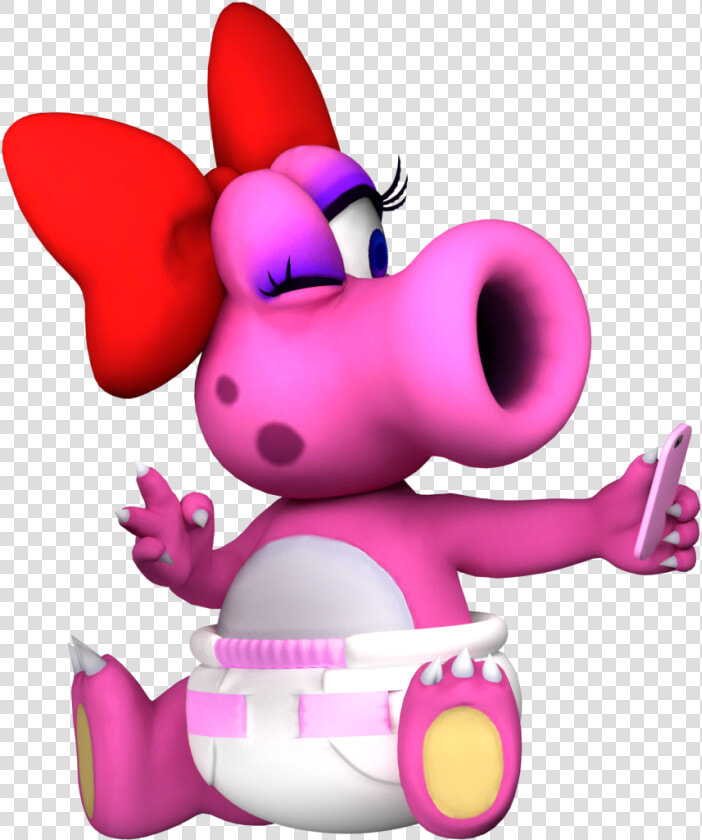 Birdo Again But With Better Quality And Selfies   Cartoon  HD Png DownloadTransparent PNG