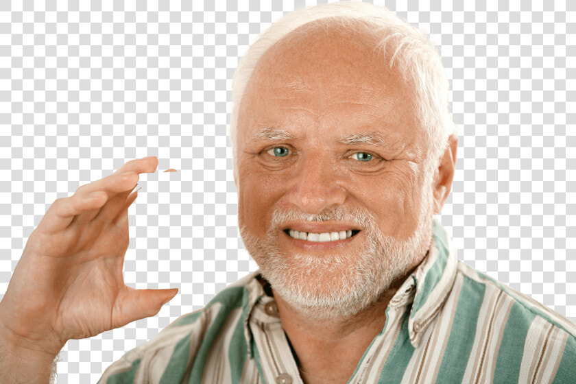 Personharold With Pill Bottle And Odd Expression   Hide The Pain Harold Meme  HD Png DownloadTransparent PNG