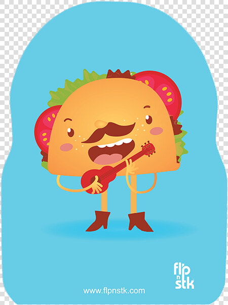 Brody The Singing Taco   Cartoon  HD Png DownloadTransparent PNG