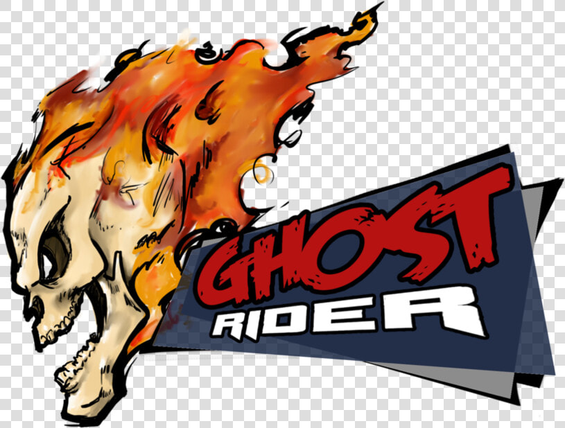 Ghost Rider Vector Freeuse Library   Ghost Rider Logo Vector  HD Png DownloadTransparent PNG