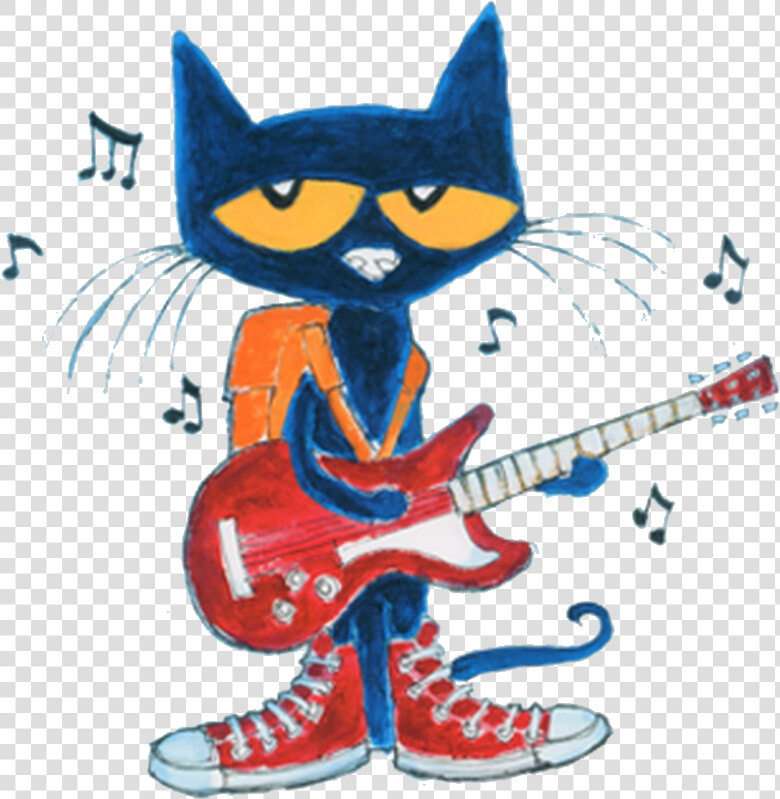 Pete The Cat Main Banner Clipart Of To Clip Art Rocking   Clipart Pete The Cat  HD Png DownloadTransparent PNG