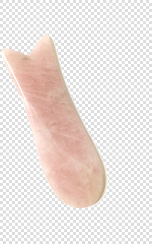 Rose Quartz Gua Sha Fish Shape   Cervelat  HD Png DownloadTransparent PNG