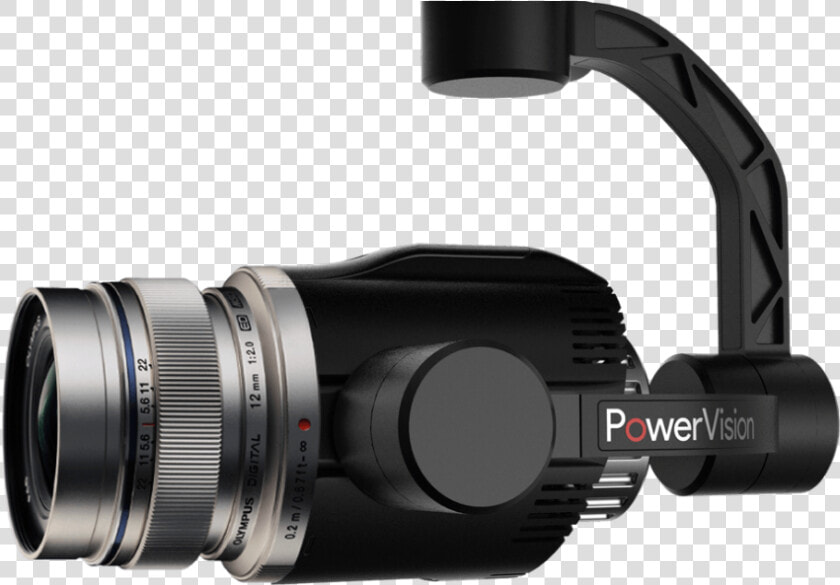 Powereye Mounted With 12mm Olympus Prime And Adjustable   Powereye M43  HD Png DownloadTransparent PNG