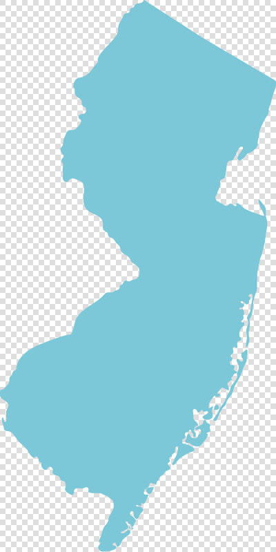 New Jersey State Graphic   Simple Map Of New Jersey  HD Png DownloadTransparent PNG