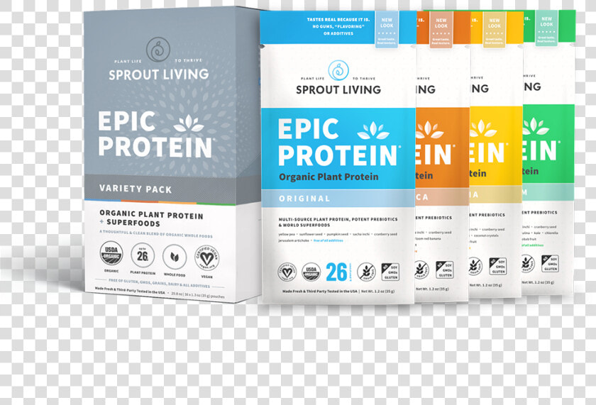 Epic Protein Variety Pack   Graphic Design  HD Png DownloadTransparent PNG