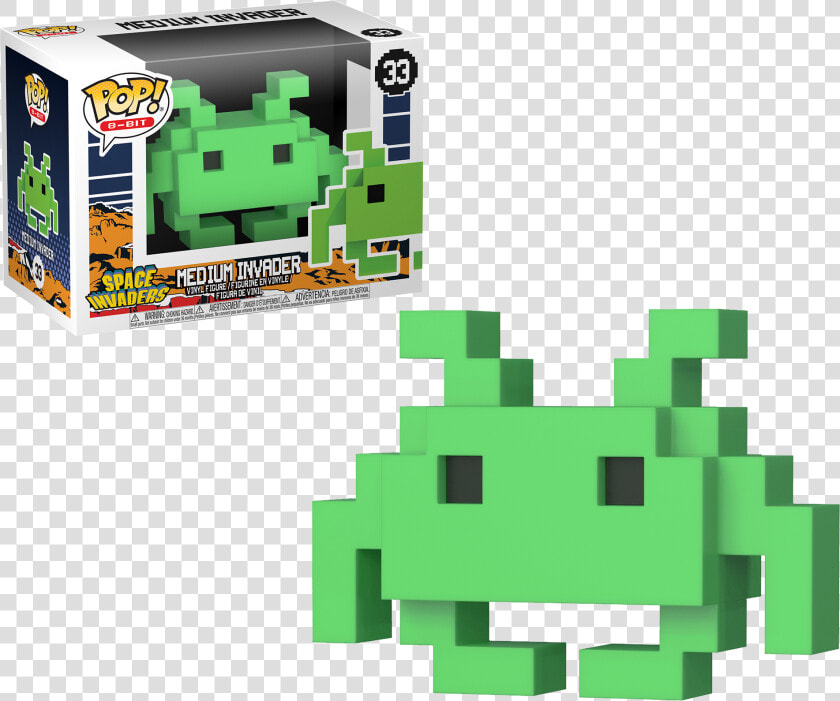 Pop Figure Space Invaders Md Invader 8 bit   8 Bit Funko Pop  HD Png DownloadTransparent PNG