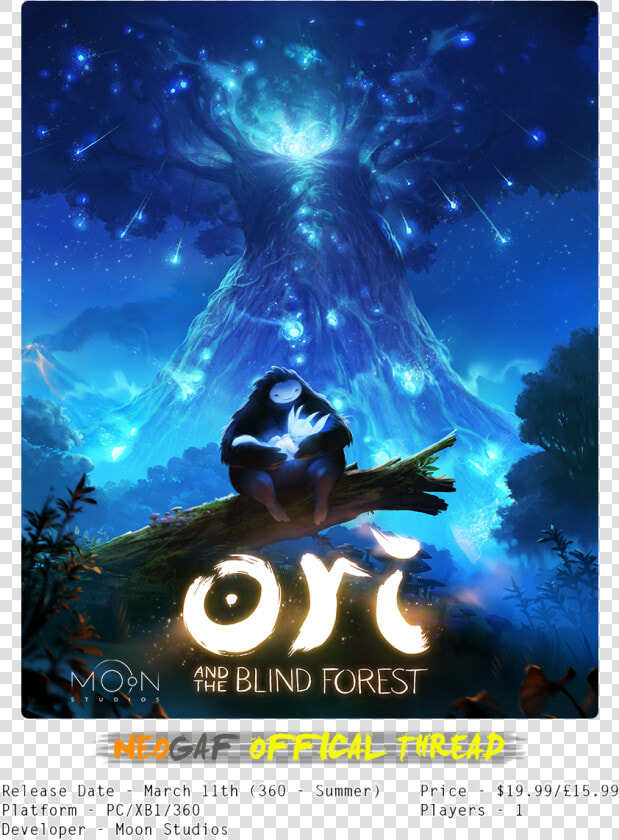 Ori And The Blind Forest Cover  HD Png DownloadTransparent PNG