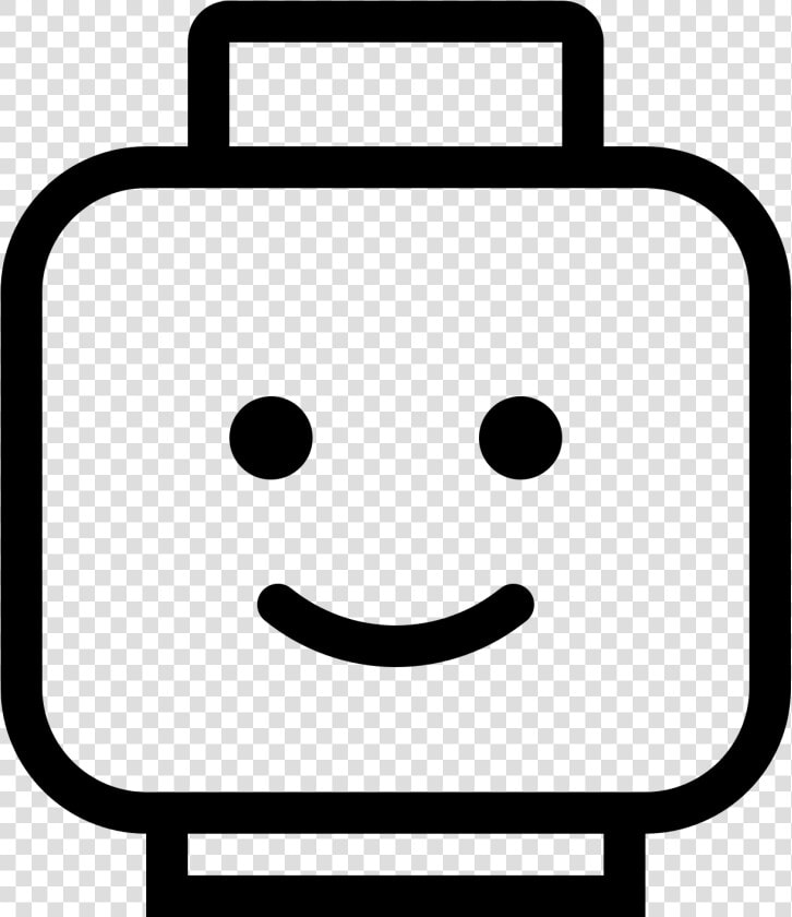 Lego Minifigures Lego Ninjago Lego Ideas   Lego Head Black And White  HD Png DownloadTransparent PNG