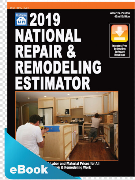 2019 National Repair  amp  Remodeling Estimator Ebook Pdf   Poster  HD Png DownloadTransparent PNG