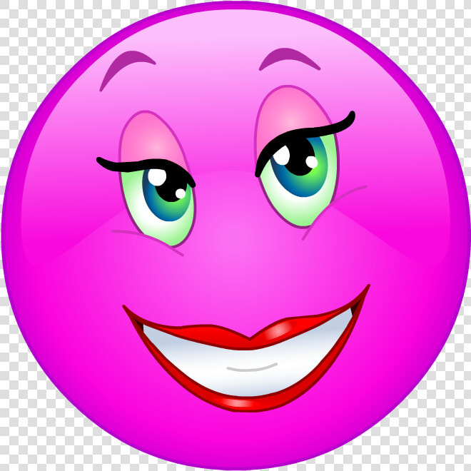 Caras Emoji  Emoji Clipart  Emojis  Smiley Faces  Emoticon    Pink Smiley Face Emoji  HD Png DownloadTransparent PNG