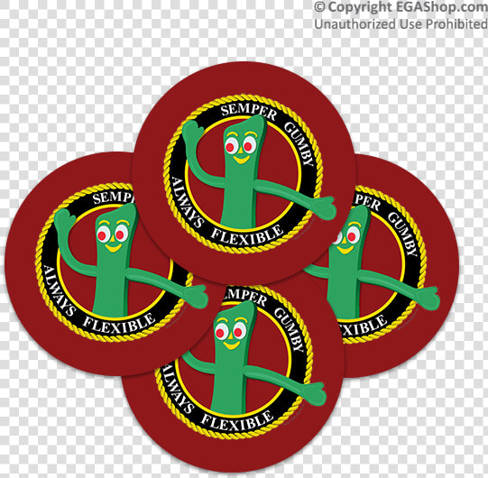 Semper Gumby Stickers  HD Png DownloadTransparent PNG