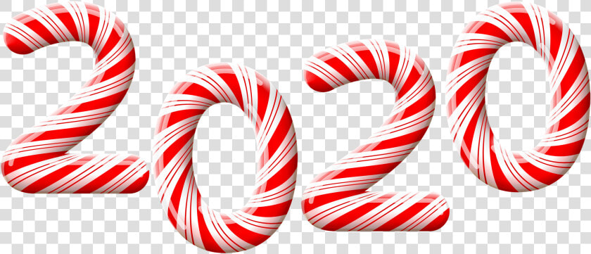 Happy New Year 2020 Candy Sticks   Transparent Background Candy Cane Clipart  HD Png DownloadTransparent PNG