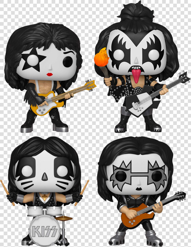 Detroit Pop City Pop Vinyl Bundle   Kiss Pop  HD Png DownloadTransparent PNG