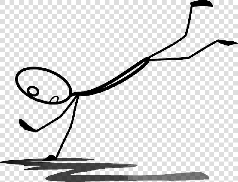 Falling  Tripping  Stickman  Stick Figure  HD Png DownloadTransparent PNG