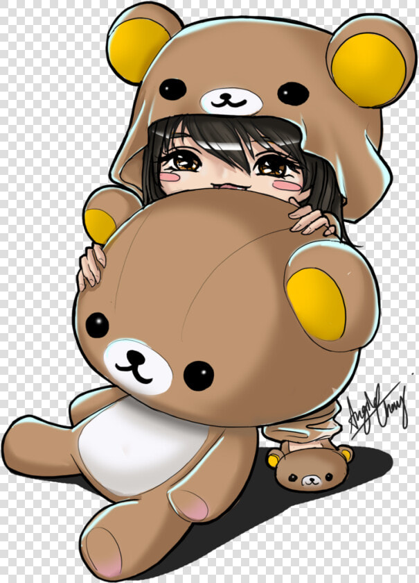 Foto De Best 53 Rilakkuma Transparent Background On   Cute Anime Teddy Bear  HD Png DownloadTransparent PNG