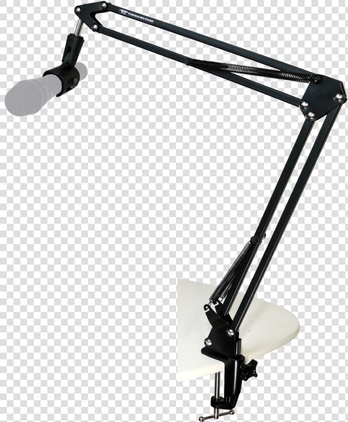 Recording Microphone With Stand Png   Mic Stand Table  Transparent PngTransparent PNG