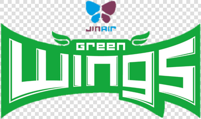  image Loading    Jin Air Green Wings Logo  HD Png DownloadTransparent PNG