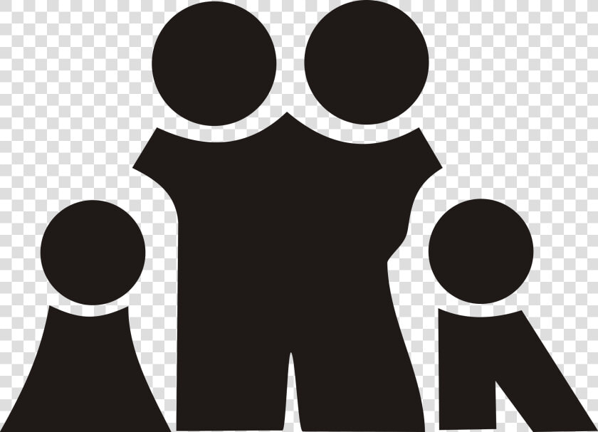 Family Black And White Clipart Family   Family Clip Art  HD Png DownloadTransparent PNG