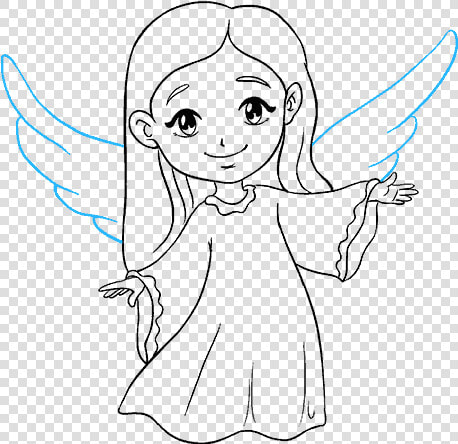 Graphic Library Download Collection Of Free Archangel   Angel Drawing  HD Png DownloadTransparent PNG