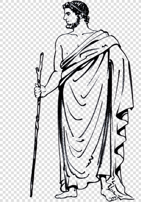 Greek Clipart Rhea   Ancient Greece Himation  HD Png DownloadTransparent PNG