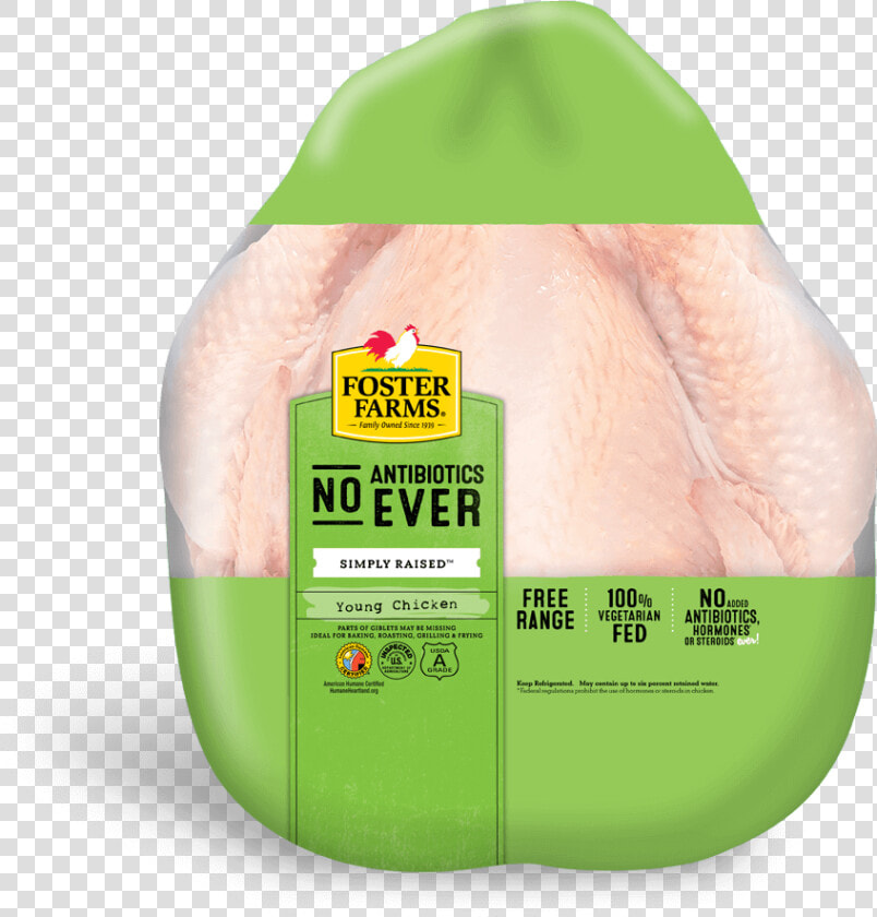 Whole Young Chicken With No Antibiotics Ever   Antibiotic Free Chicken  HD Png DownloadTransparent PNG