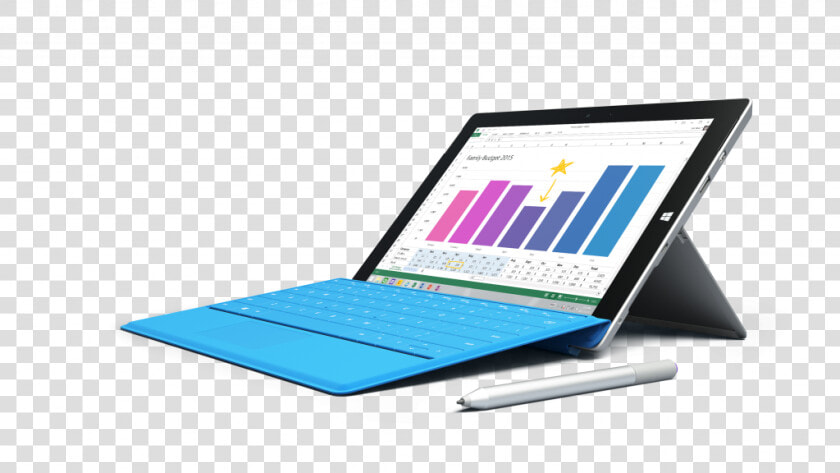 Surface 3 4g Lte Bright Blue   Surface 3 4g Lte  HD Png DownloadTransparent PNG