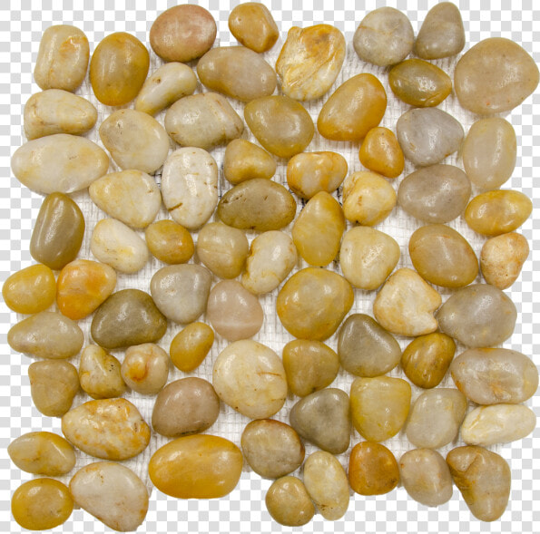 Banti Orient Polished Beige River Stone 12 In   Pebble  HD Png DownloadTransparent PNG