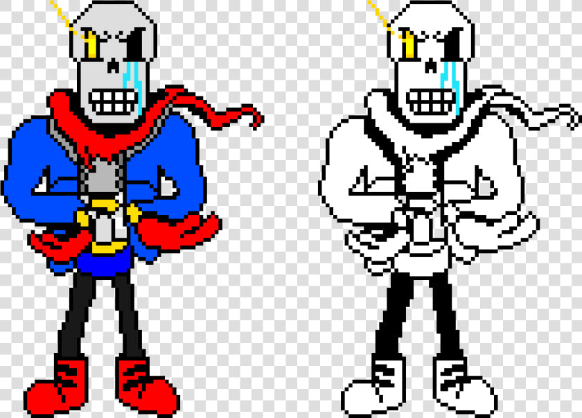 Disbelief Undertale Papyrus Sprite  HD Png DownloadTransparent PNG