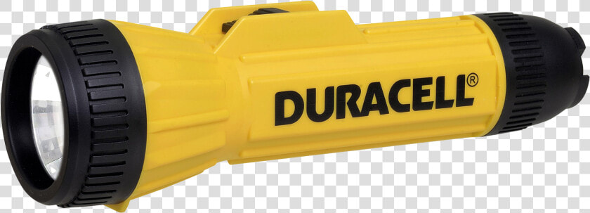 Yellow Duracell Flashlight  HD Png DownloadTransparent PNG