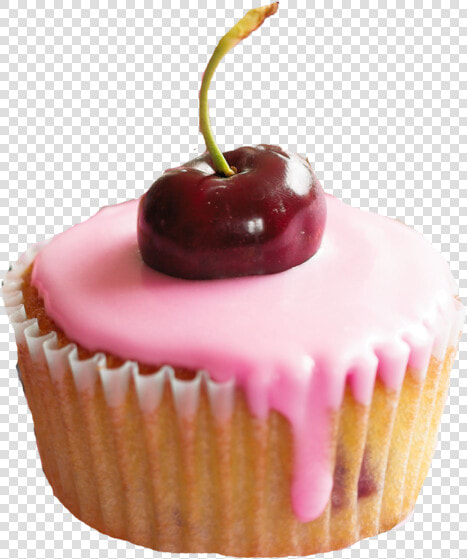 Parallax Chocolate Raspberry   Cupcakes With Dark Cherry On Top  HD Png DownloadTransparent PNG