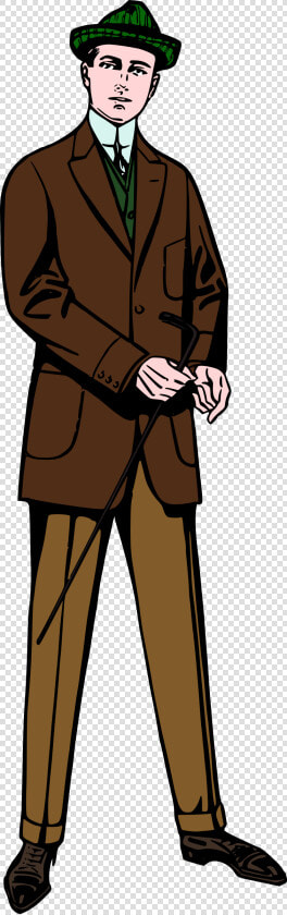 Man In Brown green Suit Clip Arts   Suit Man Cartoon Png  Transparent PngTransparent PNG