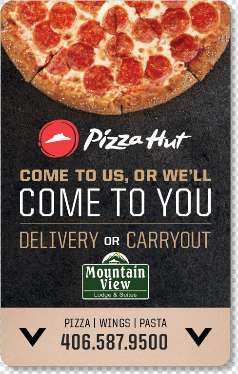 Pizza Hut Visiting Card  HD Png DownloadTransparent PNG