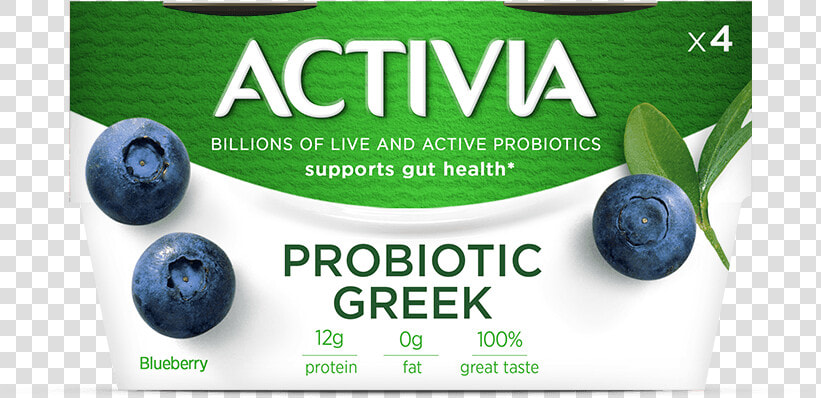 Activia Greek Probiotic Blended Nonfat Yogurt Blueberry   Activia  HD Png DownloadTransparent PNG