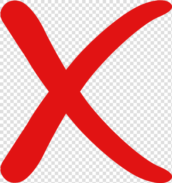 Cross Brush Png   Wrong Red Cross Png  Transparent PngTransparent PNG