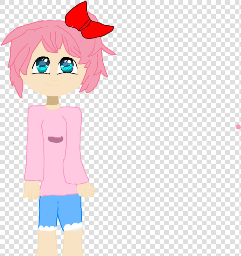 Woah Its Sayori   Cartoon  HD Png DownloadTransparent PNG