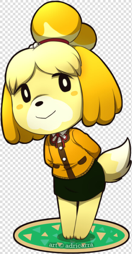 Animal Crossing How To Draw Isabelle  HD Png DownloadTransparent PNG