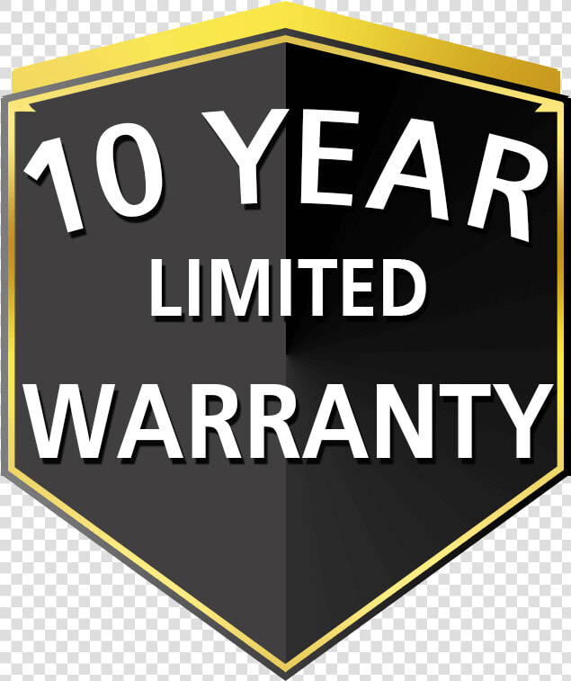 10 year Warranty Logo   Disregard Females Acquire Currency  HD Png DownloadTransparent PNG